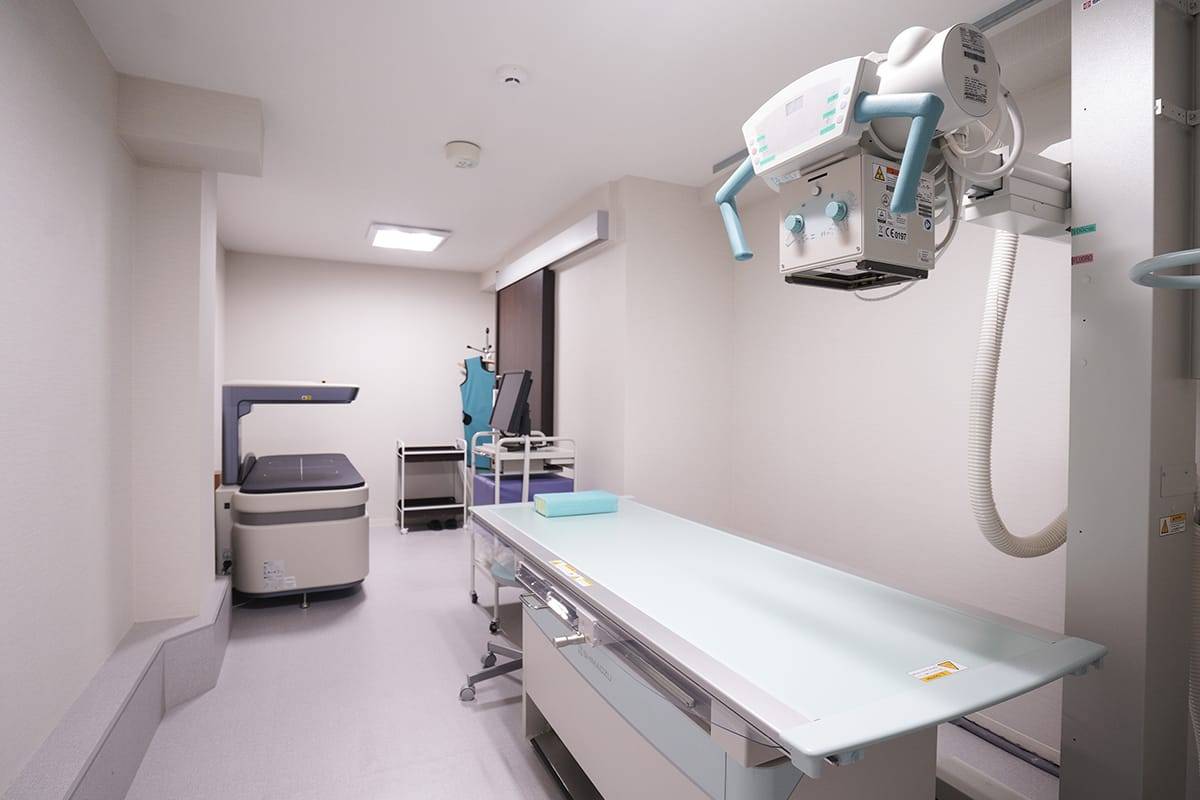東京ヒップジョイントクリニックのX線室